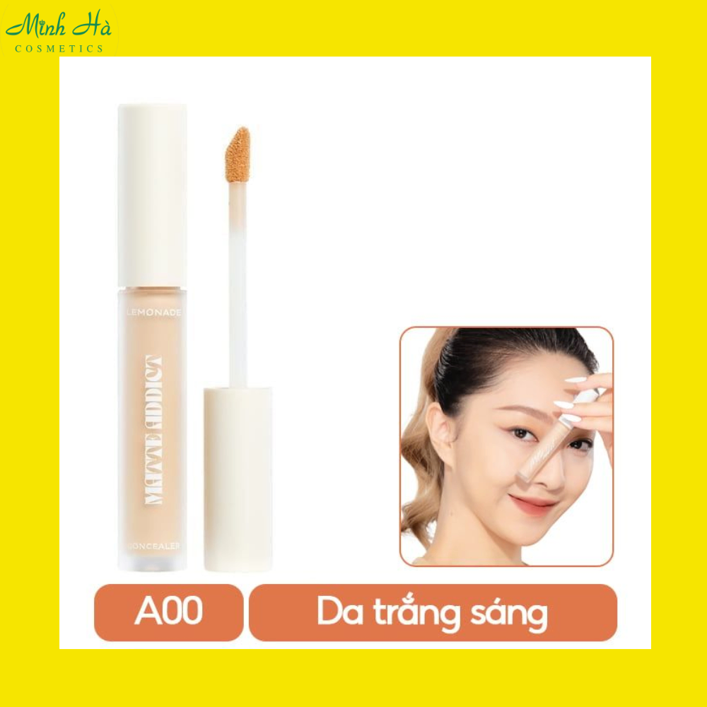 Kem che khuyết điểm Lemonade Matte Addict Concealer 3g kiềm dầu bên màu
