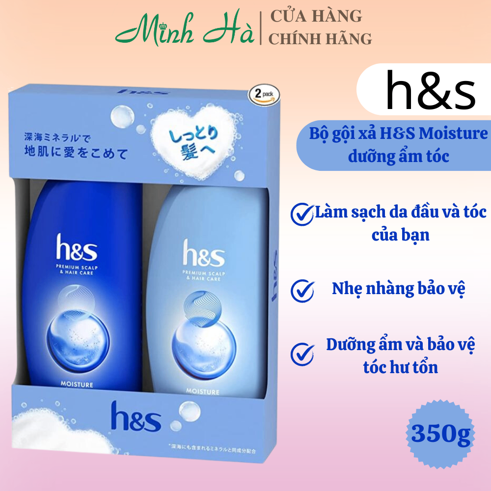 Bộ gội xả H&S sạch gàu 5IN1 350ml chăm sóc và phục hồi tóc