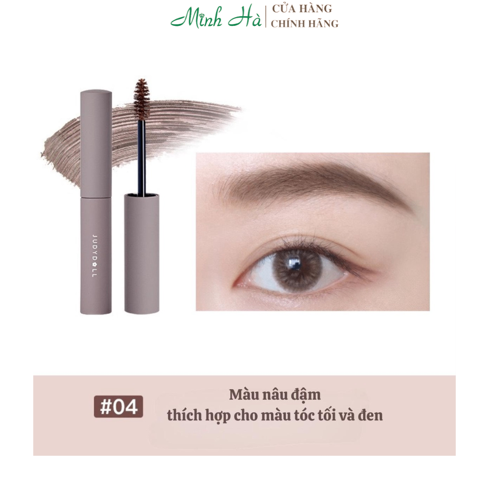 Mascara chuốt và định hình lông mày Judydoll Eyebrow Mascara 2.5g tự nhiên bền màu khô nhanh