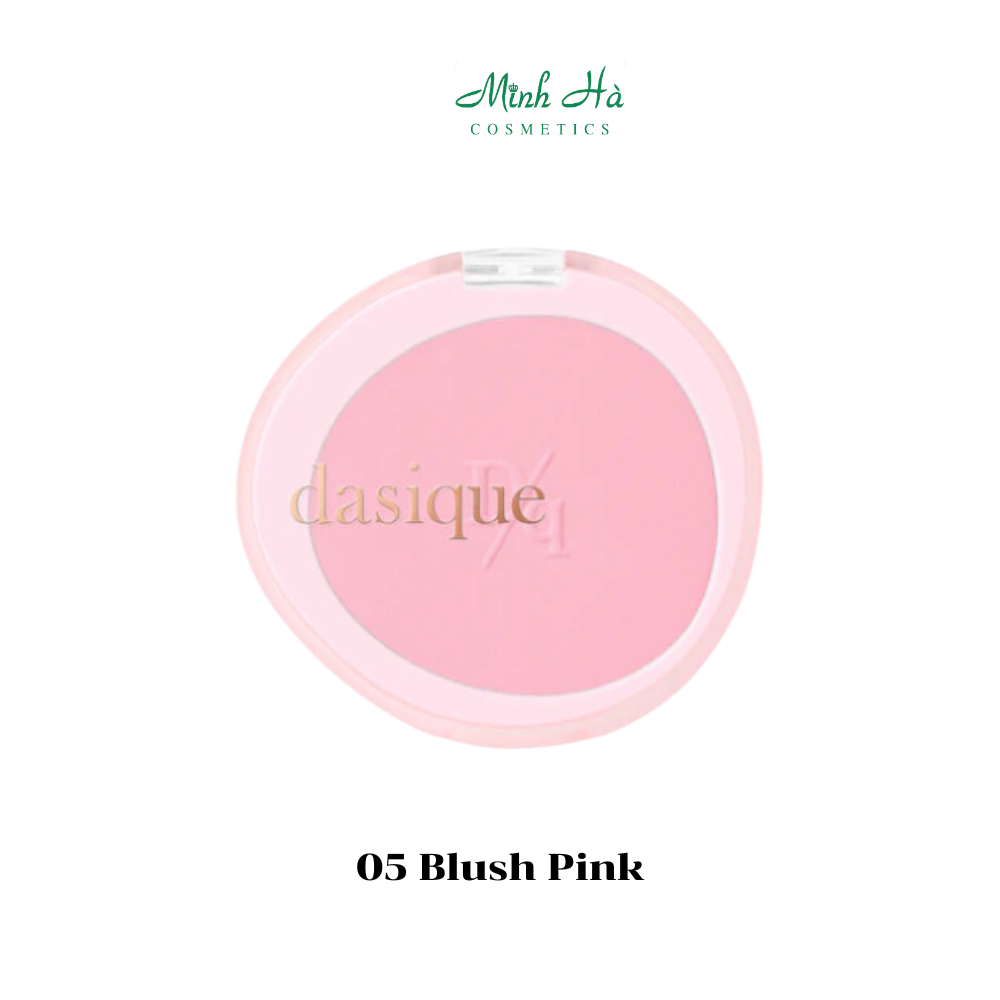 Phấn má hồng Dasique Soft Blur Cheek 5.7g chất phấn dễ tán mang lại lớp nền mịn màng
