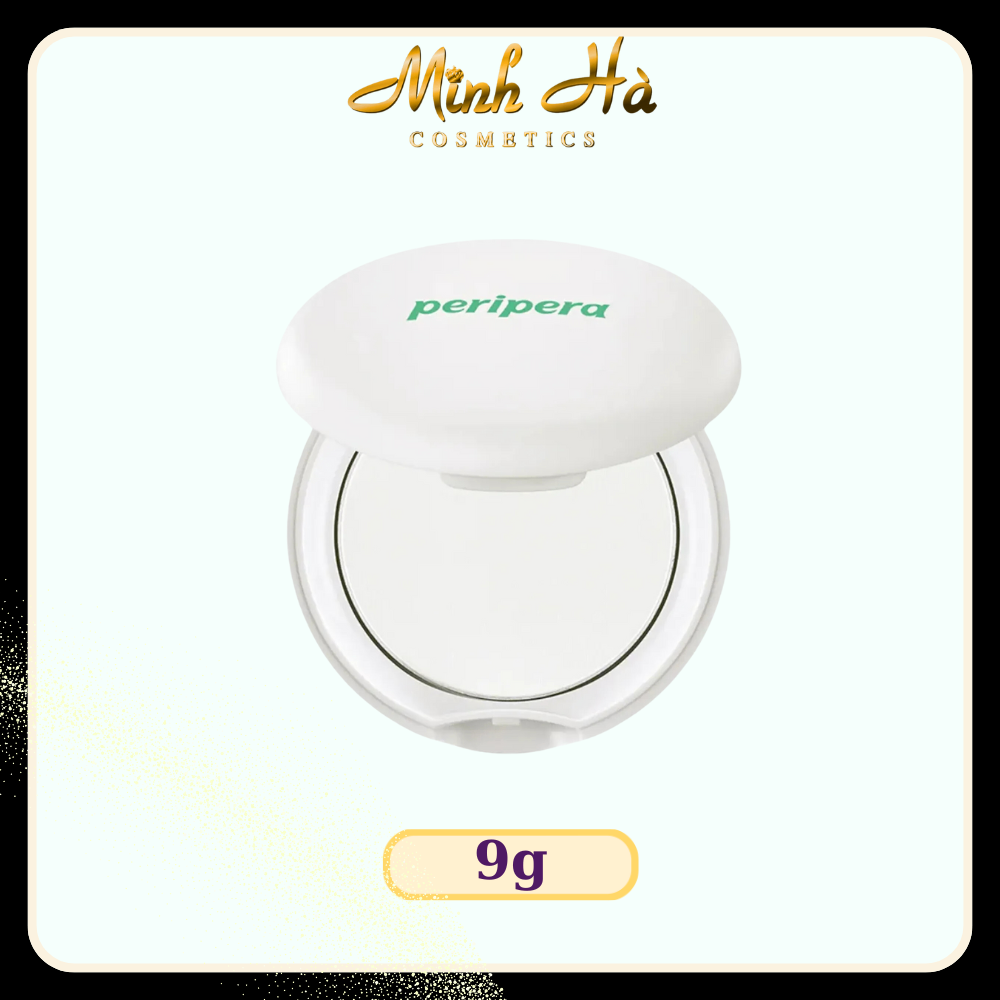 Phấn phủ Peripera Oil Capture Setting Pact 9g kiềm dầu và che phủ lỗ chân lông