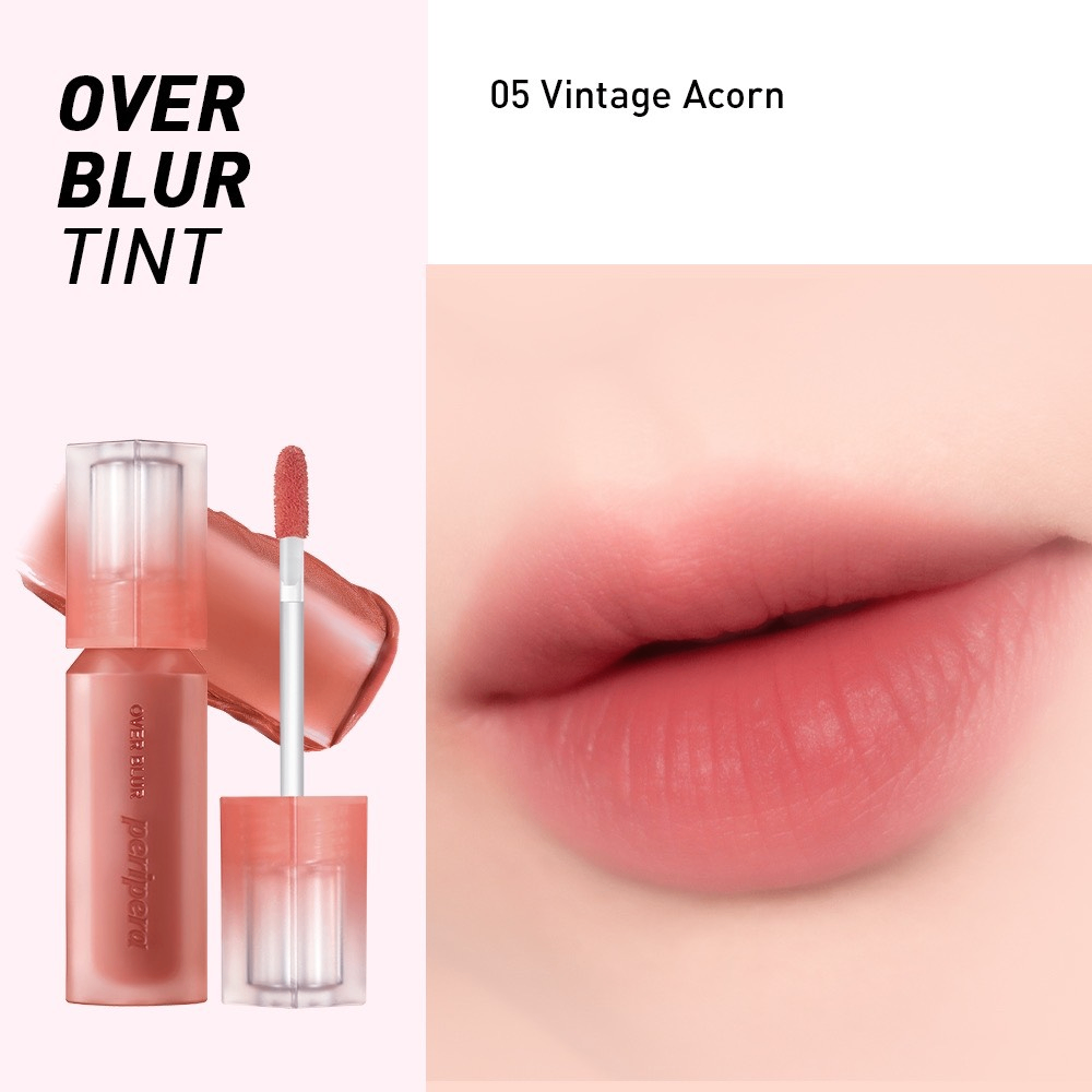Son kem Peripera Over Blur Tint 3.5g lâu trôi, bền màu, hiệu ứng mịn lì