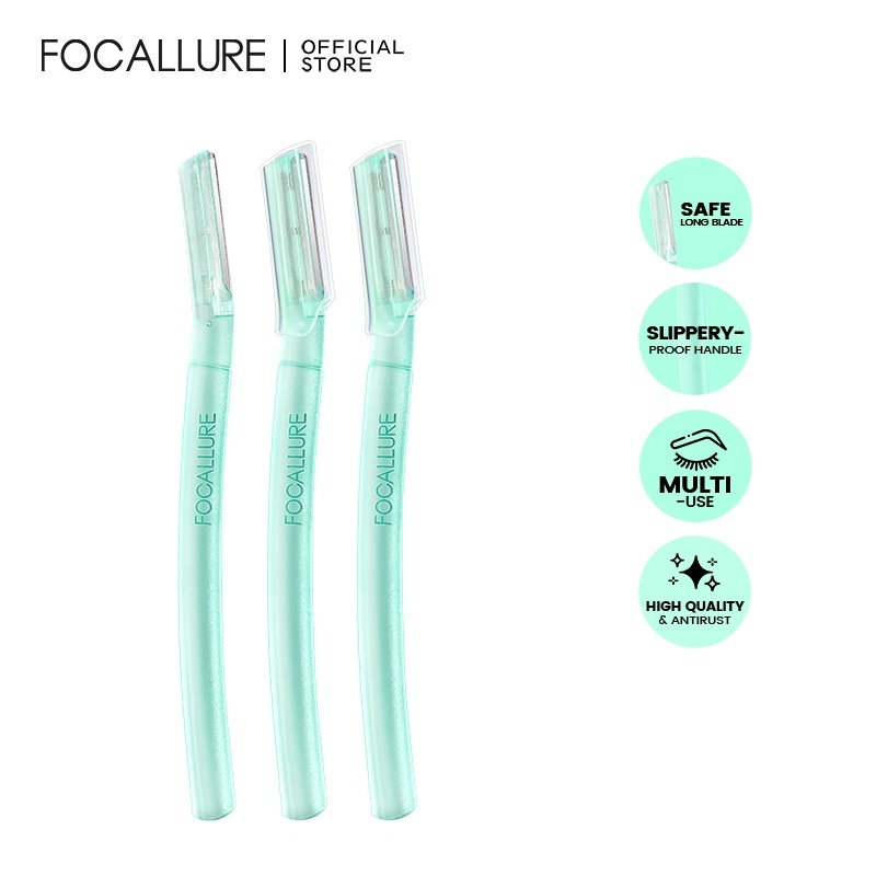Dao cạo mày Focallure FAT22 an toàn đa năng tay cầm chống trơn