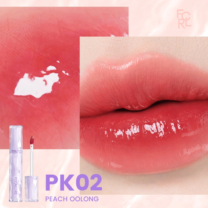 Son tint bóng Focallure Lasting Dewy Lipcream FAL22 5g căng mọng lâu trôi