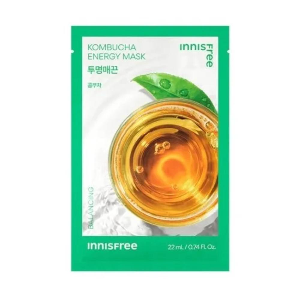 Mặt nạ giấy Innisfree Squeeze Energy Mask mẫu mới 22ml dưỡng ẩm làm dịu phục hồi da
