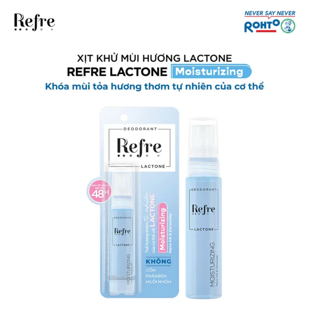 Xịt khử mùi hương nước hoa Refre Whitening Perfume 30ml cho bạn thêm phần tự tin thể hiện phong cách riêng