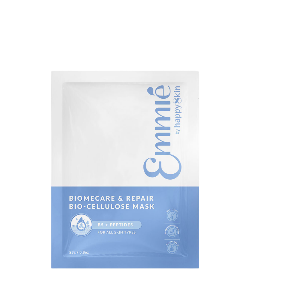Mặt nạ sinh học Emmie Tranx + 8HAs +B3 / B5+Peptides 23g phục hồi, dịu da cho da căng mướt