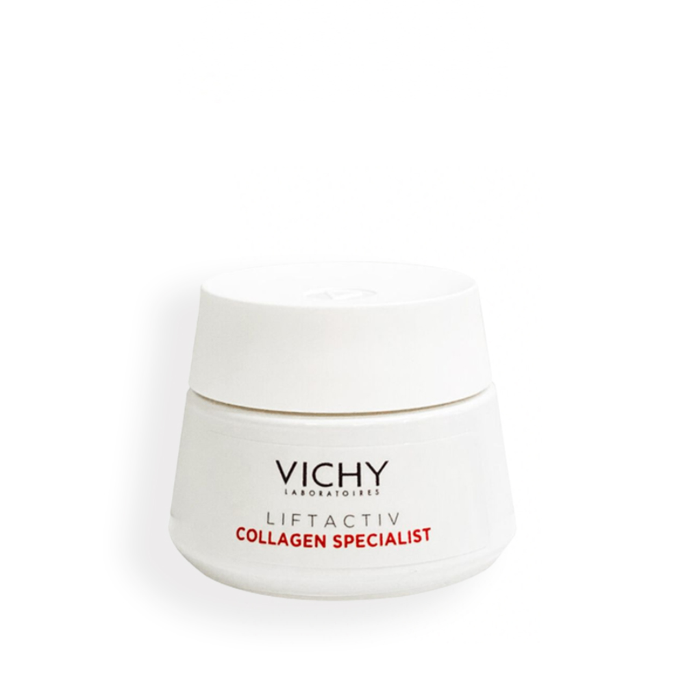 Kem dưỡng ngày & đêm Vichy Liftactiv Collagen Specialist 15/50ml làm sáng và làm mờ các đốm nâu