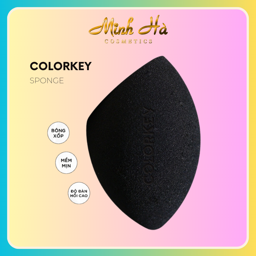 Bông mút Colorkey trang điểm tác dụng kép