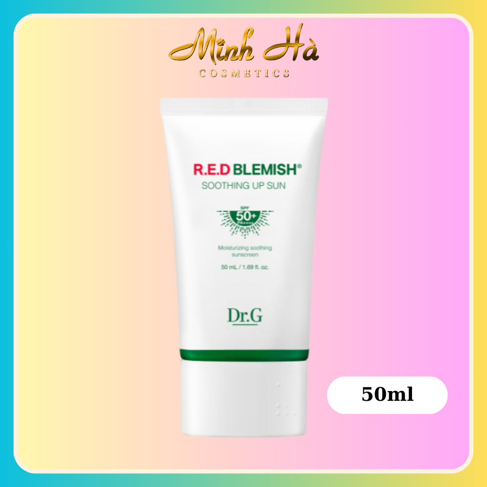 Kem chống nắng Dr.G Red Blemish Soothing Up Sun 50ml làm dịu và giảm mụn cho da nhạy cảm