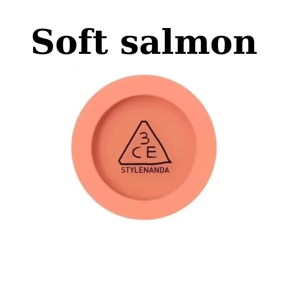 Phấn má hồng 3CE Face Blush 5g phấn nén mịn lì lâu trôi