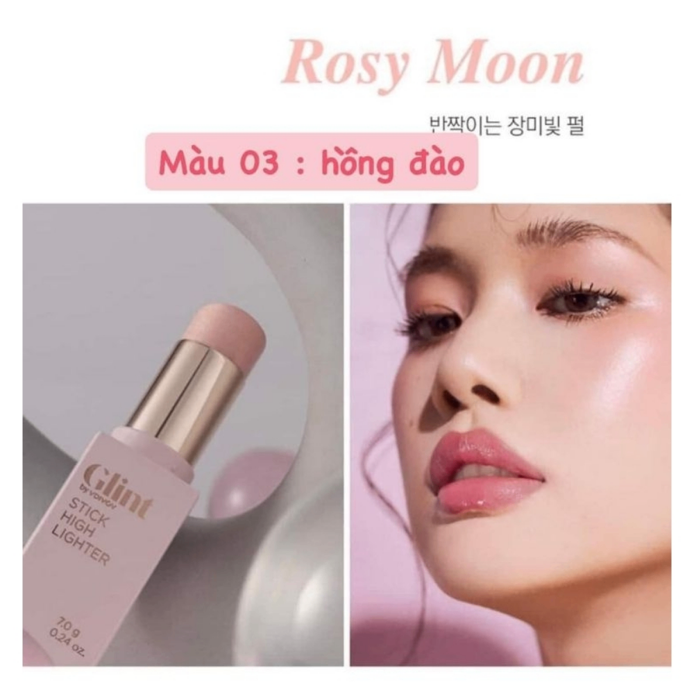 Thỏi bắt sáng Glint By Vdivov Stick Highlighter 7g kem mềm nhẹ dễ tan vào da
