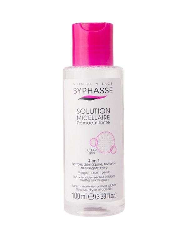 Nước tẩy trang Byphasse Solution Micellaire 500ml làm sạch dịu nhẹ cho da