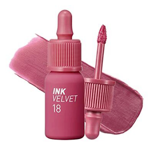 Son kem lì Ink Velvet Peripera 4g lên môi mượt bền màu