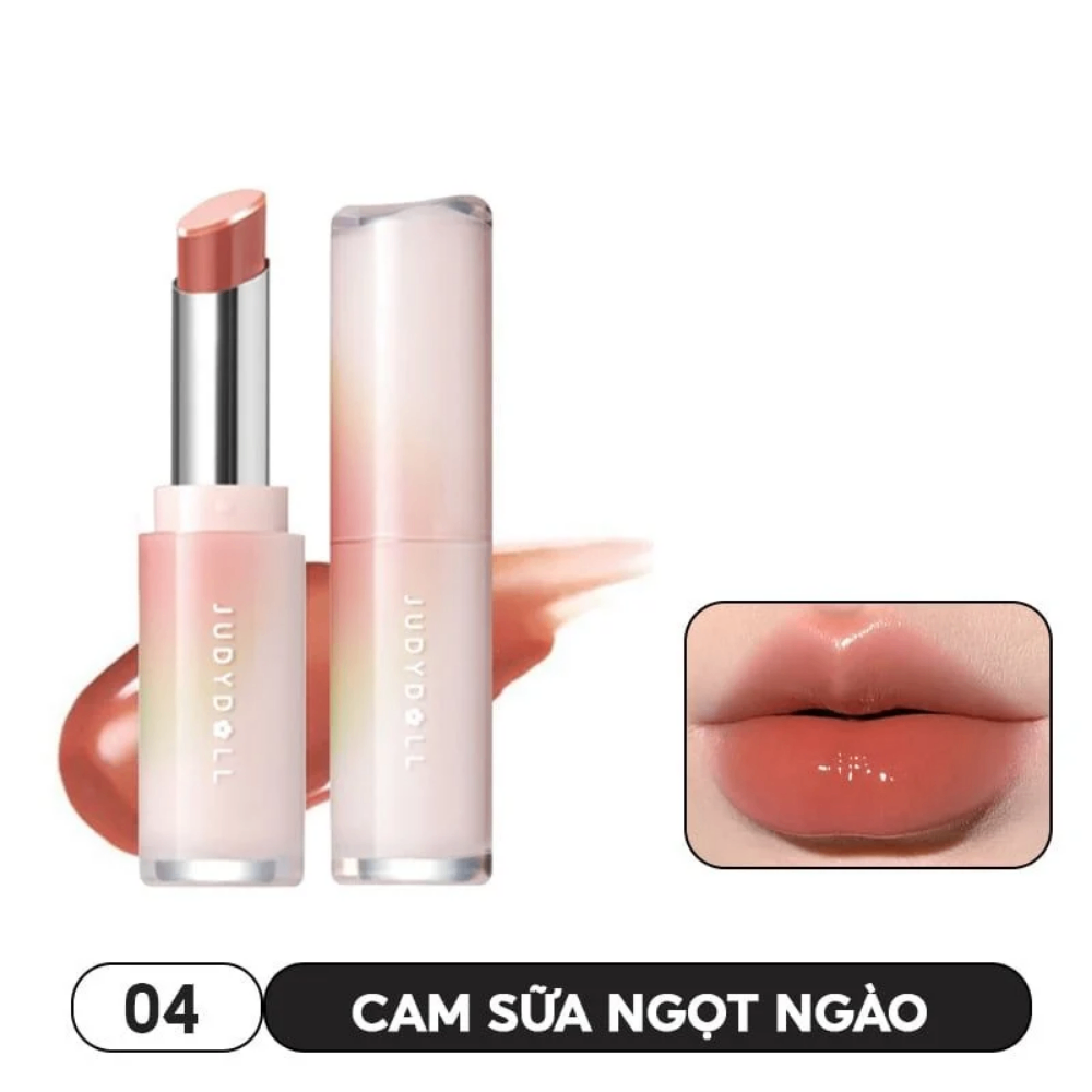 Son Judydoll Watery Glow 3g dưỡng ẩm mềm môi sáng da