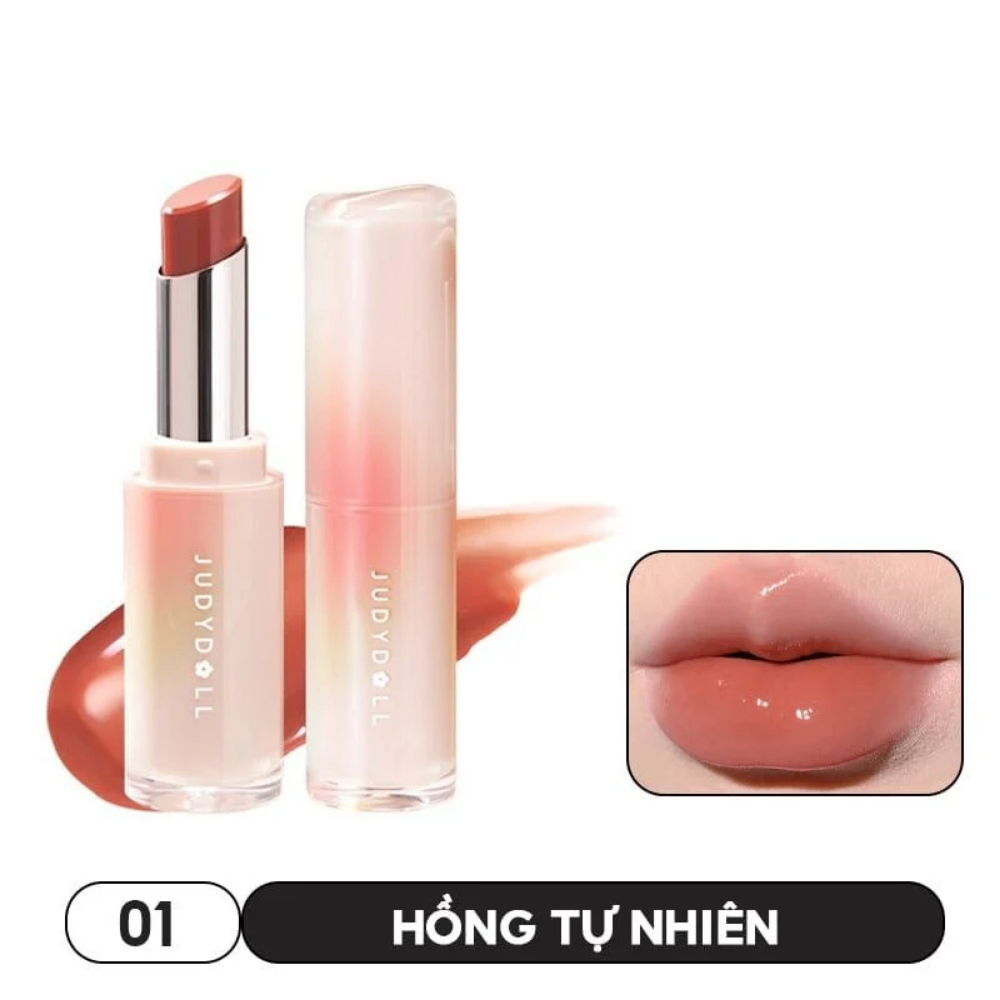 Son Judydoll Watery Glow 3g dưỡng ẩm mềm môi sáng da