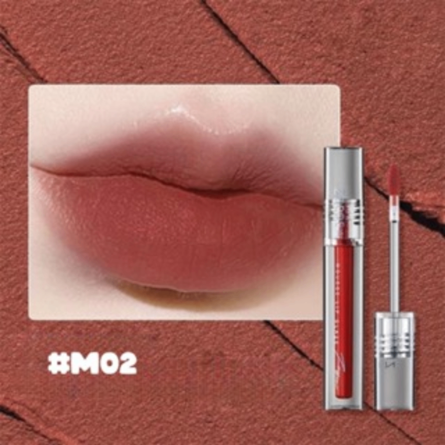 Son kem lì Zeesea Mousse Lip Glaze 3g màu nhung lì mịn thời trang