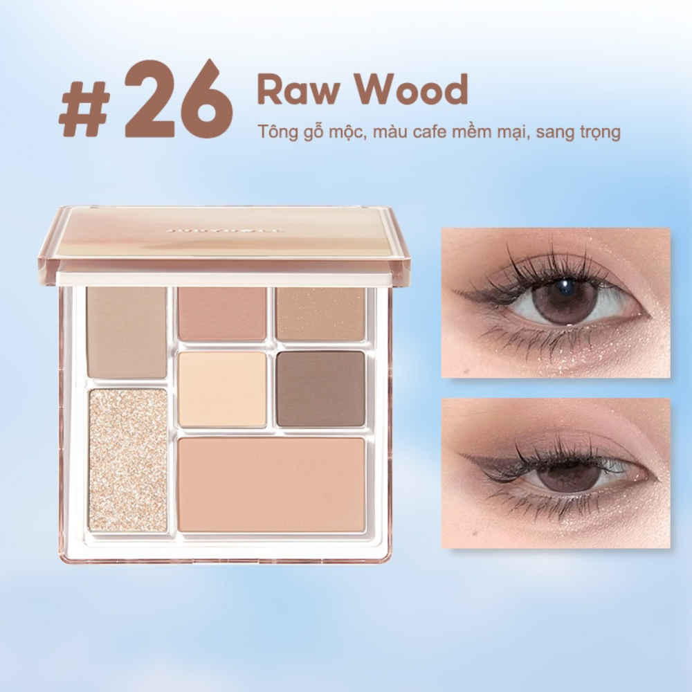 Phấn mắt Judydoll Play Colors Eyeshadow Palette 8.5g dễ tán lên màu chuẩn