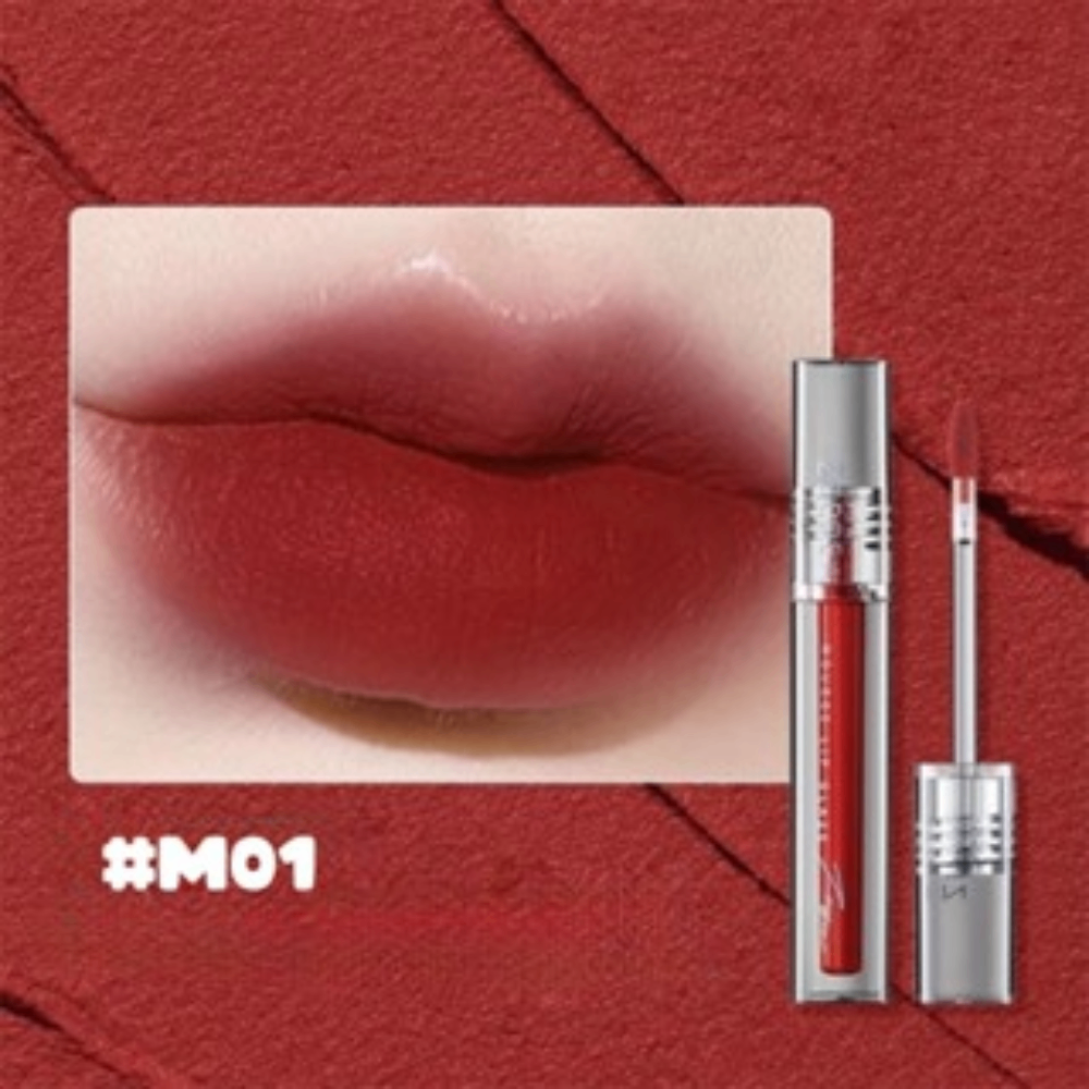 Son kem lì Zeesea Mousse Lip Glaze 3g màu nhung lì mịn thời trang