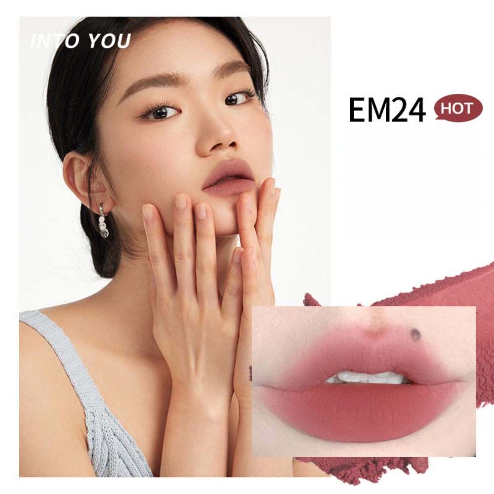 Son kem lì INTO YOU Shero Super Matte Lip & Cheek Mud 5g làm đều màu môi