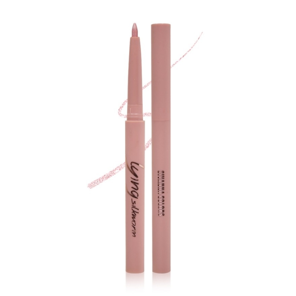 Bút kẻ mắt dạng gel có nhũ Sivanna Colors Lying Silkworm HF5107 0.4g nhũ lấp lánh hạt mịn kẻ mí dưới
