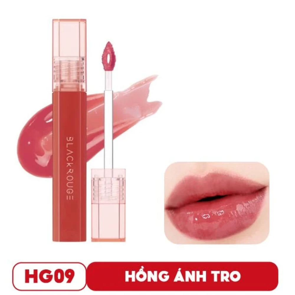 Son Black Rouge Half N Half Water Glow 4g mềm mượt tự nhiên