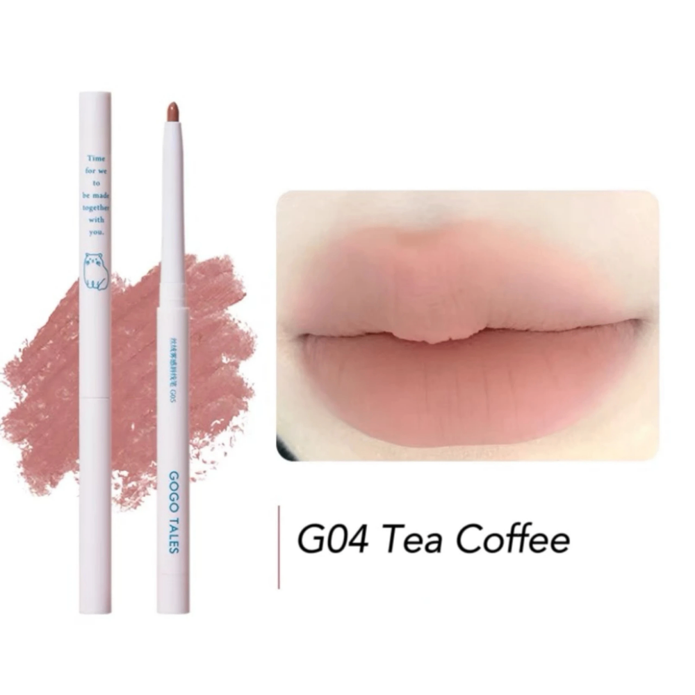 Chì kẻ viền môi Gogo Tales Velvet Fog Liner độ phủ màu tự nhiên