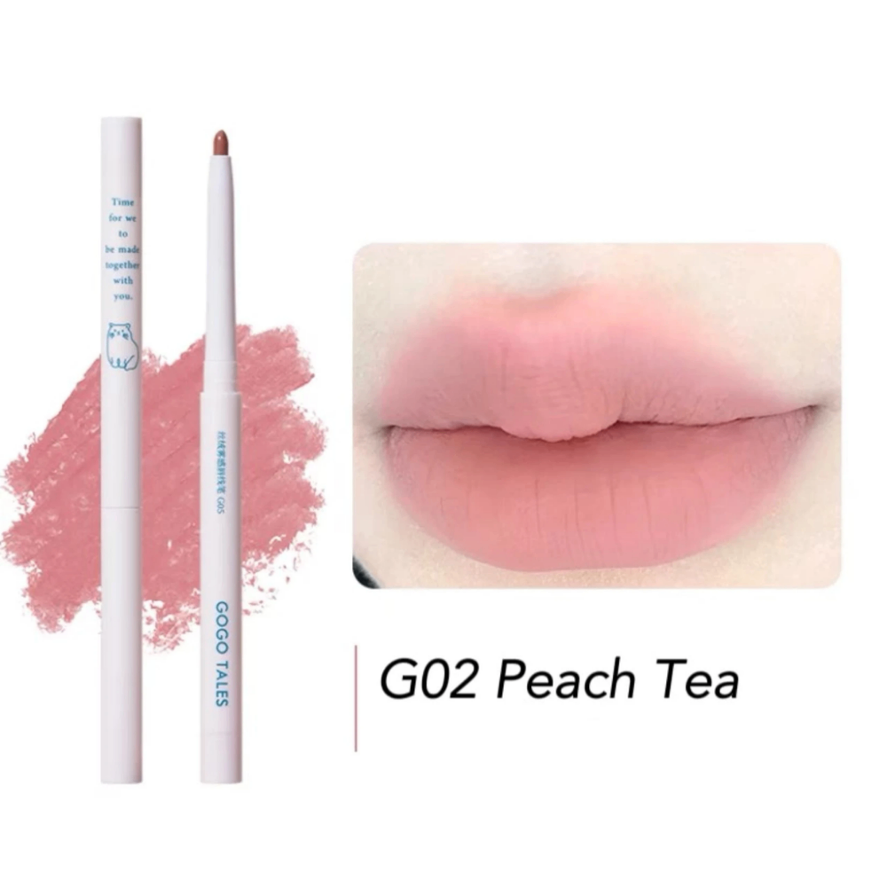 Chì kẻ viền môi Gogo Tales Velvet Fog Liner độ phủ màu tự nhiên