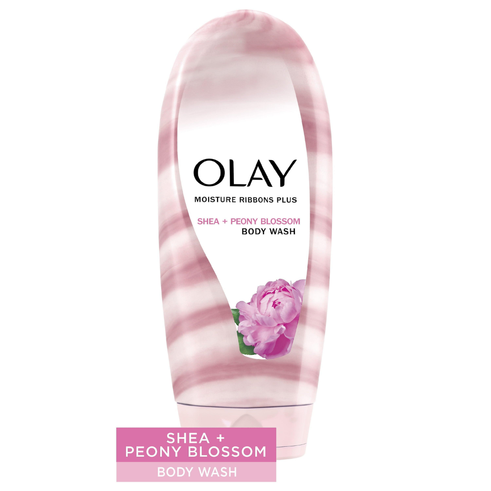 Sữa tắm Olay Moisture Ribbons Plus 532ml dưỡng ẩm làm sáng da
