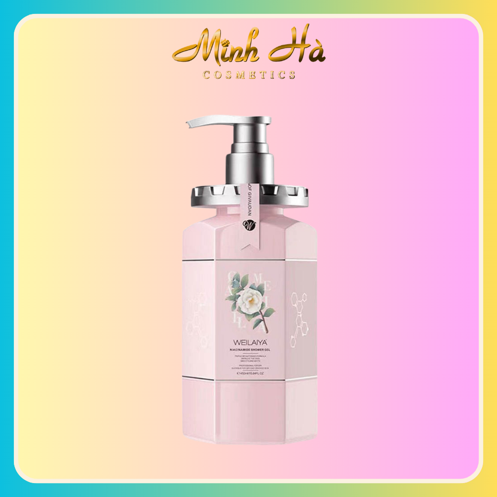 Sữa tắm tắm trắng Weilaiya Shower Gel 450ml giúp da mềm mại, trắng sáng