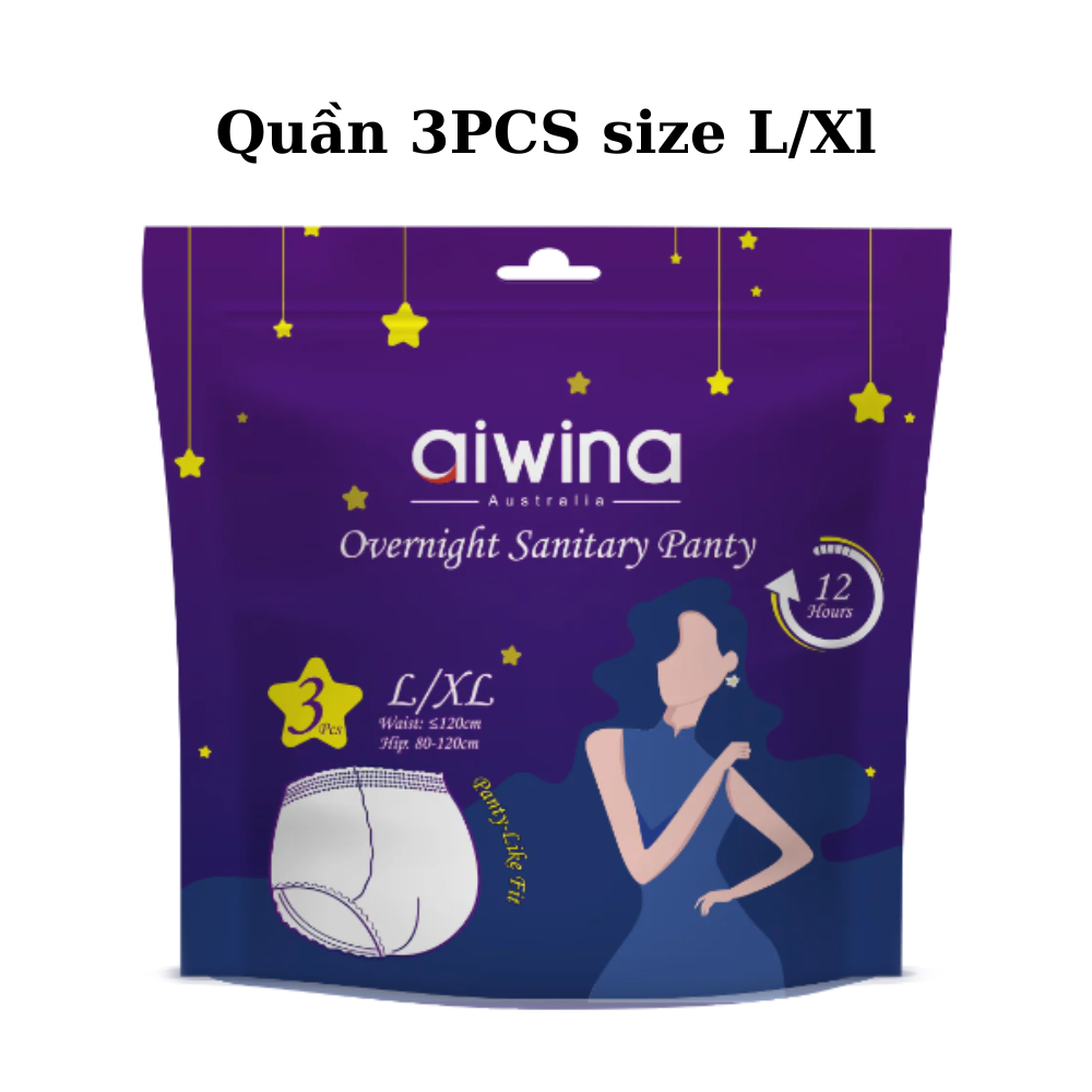 Băng vệ sinh Aiwina (Hương trà) các loại chống tràn tuyệt đối siêu thấm