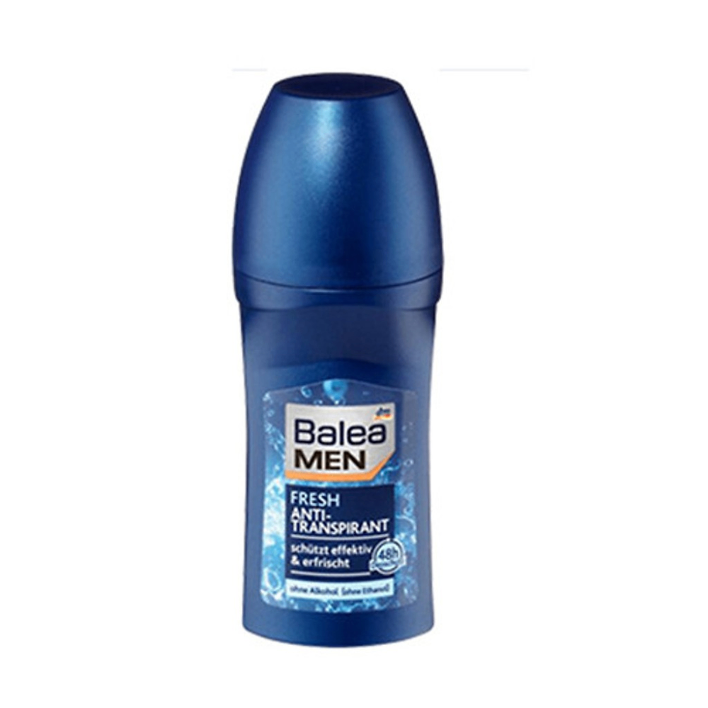 Lăn khử mùi Balea Men Extra Dry 48h, Fresh 48h, Sensitive Deodorant 24h 50ml dành cho nam khử mùi cơ thể