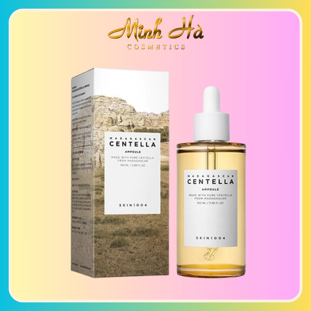 Serum rau má Skin1004 Madagascar Centella Ampoule 55/100ml hỗ trợ giảm mụn, phục hồi da