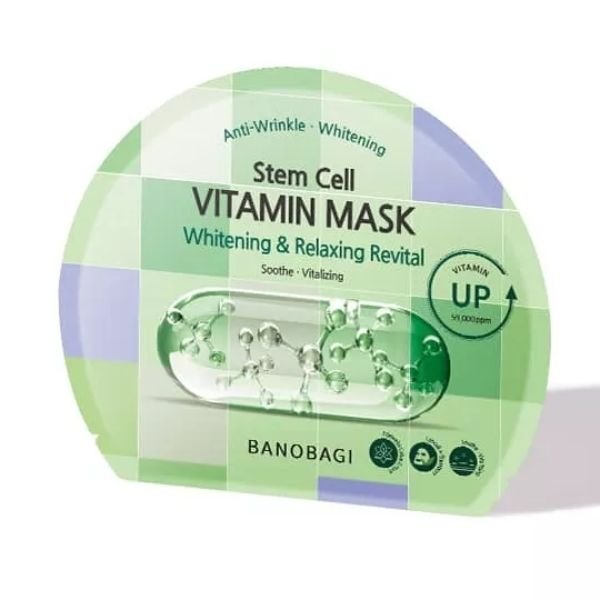 Mặt nạ dưỡng da cao cấp Banobagi Stem Cell Vitamin Mask 30g dưỡng ẩm, dưỡng trắng da