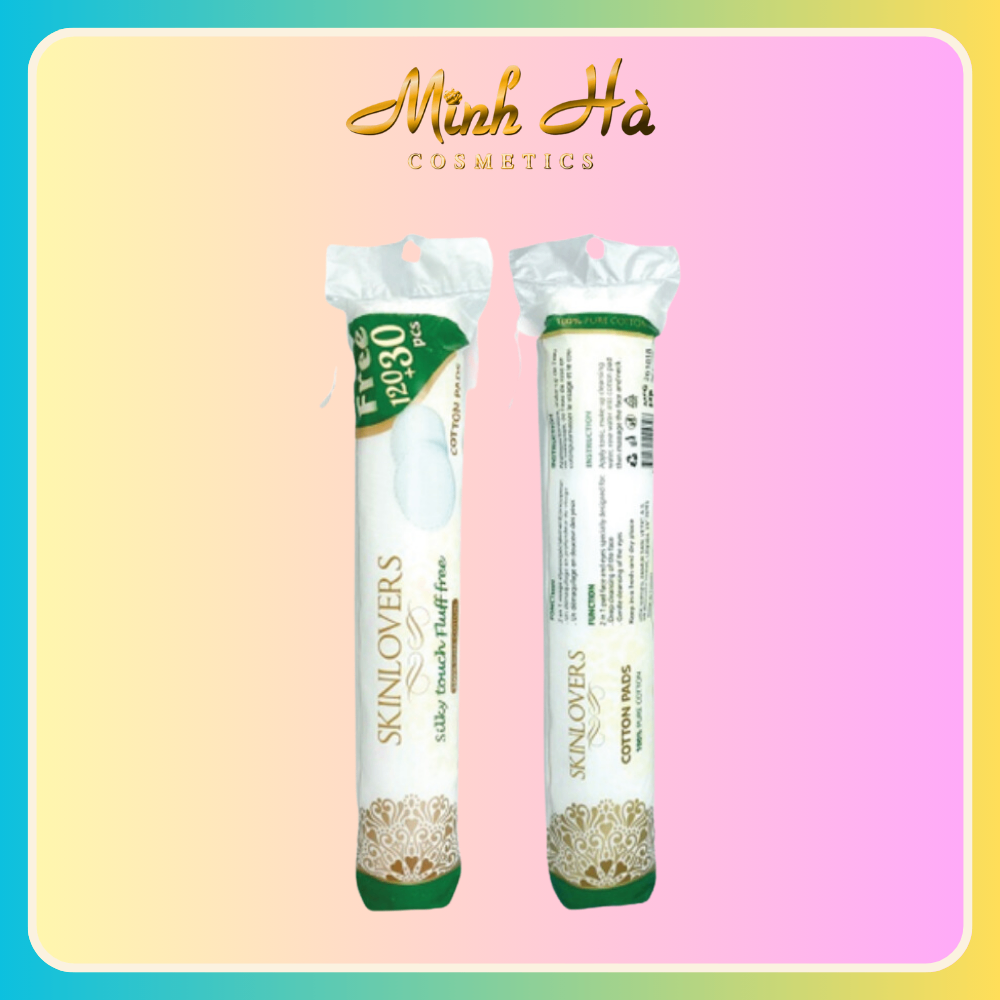 Bông tẩy trang Skinlovers 150 miếng