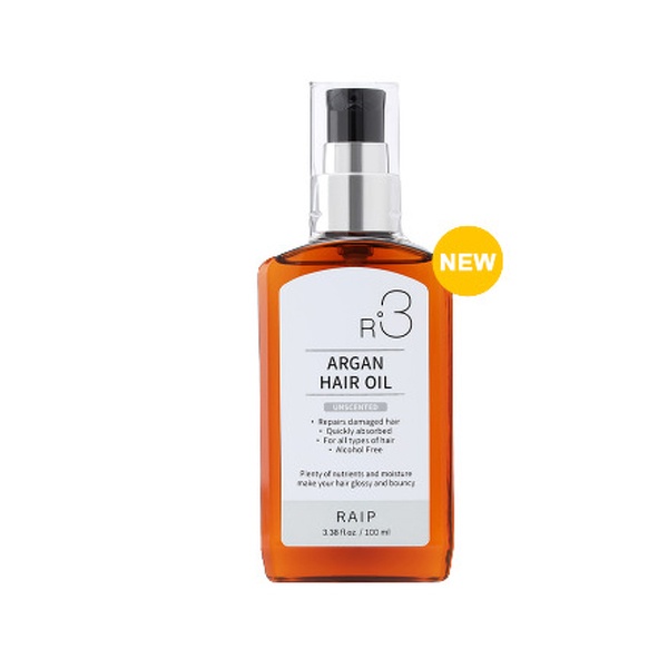 Tinh dầu dưỡng tóc Argan Hair Oil RAIP 100ml cấp ẩm, phục hồi hư tổn