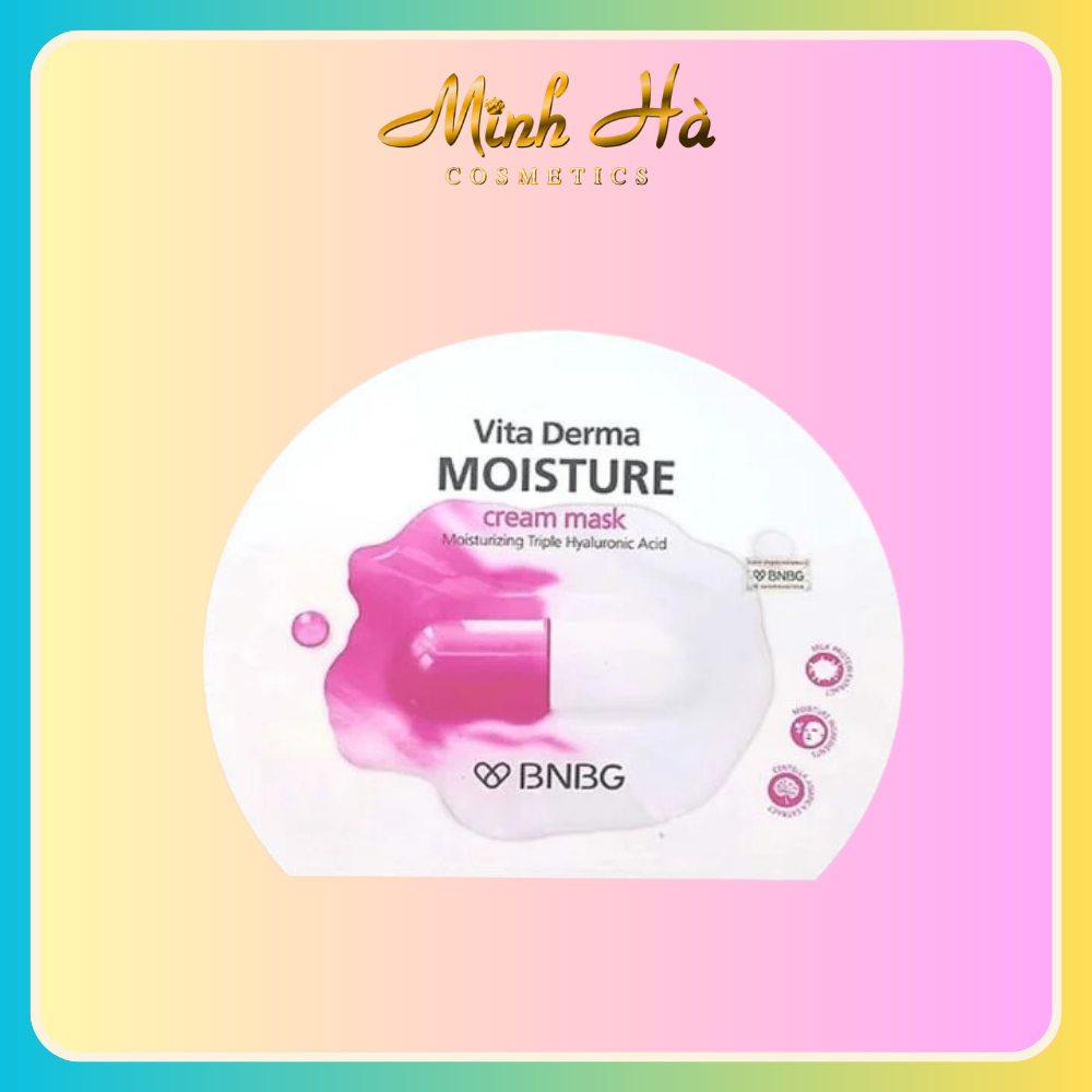 Mặt nạ giấy BNBG Vita Cocktail Age Foil mask Complex 2X 30ml/miếng cấp ẩm, chống lão hóa, dưỡng sáng da