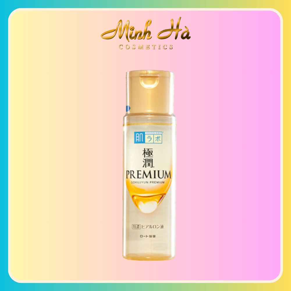 Dung dịch dưỡng ẩm Hada Labo Premium Gokujyun 170ml cấp ẩm dưỡng da căng mịn