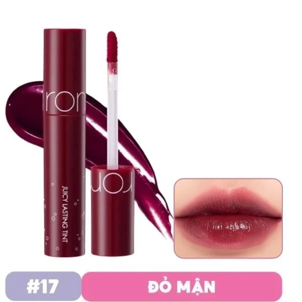Son tint lì Romand Juicy Lasting Tint 5.5g độ bám màu cao lên màu đẹp