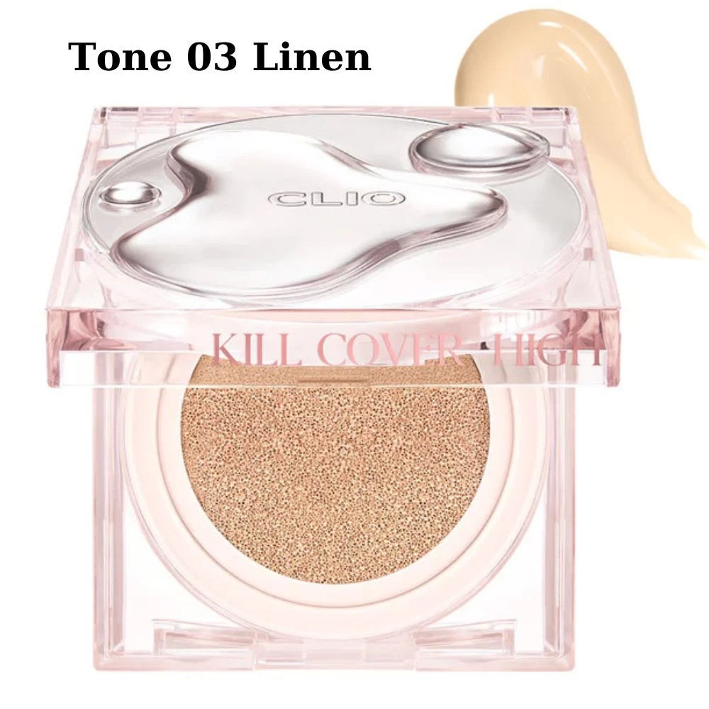 Phấn nước Clio Kill Cover High Glow Cushion 14g căng mọng làn da mướt mịn tự nhiên