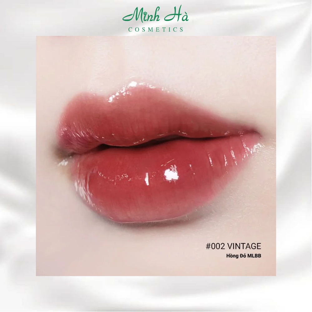 Son tint bóng Bbia Glow Lip Tint 3.2g màu sắc tươi sáng và bắt mắt không gây nặng môi