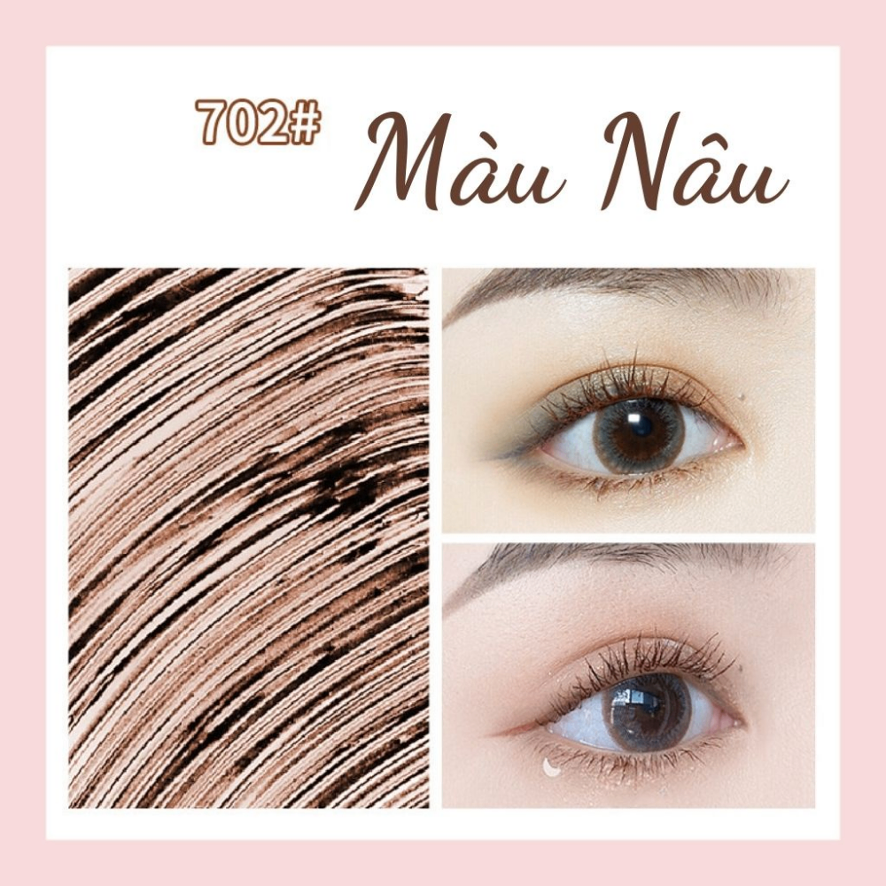 Mascara 3D GOGO TALES Sunny Feather Curl Mascara GT347 cong vút tự nhiên dài mi chống nhòe