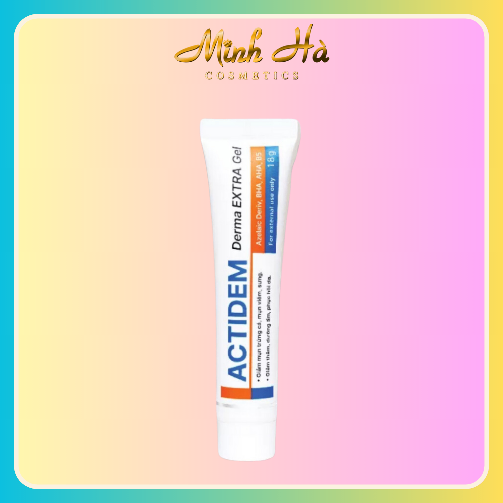 Gel giảm mụn Actidem Derma Extra Gel 18g giúp làm giảm mụn nhanh chóng
