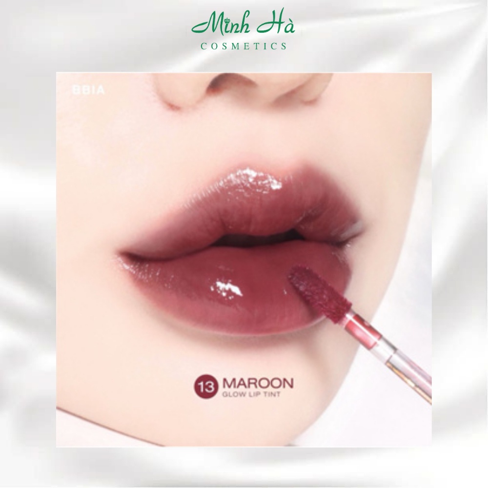 Son tint bóng Bbia Glow Lip Tint 3.2g màu sắc tươi sáng và bắt mắt không gây nặng môi