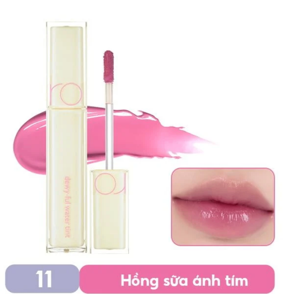 Son Romand Dewyful Water Tint 5g tint bóng siêu lì cho đôi môi căng mọng