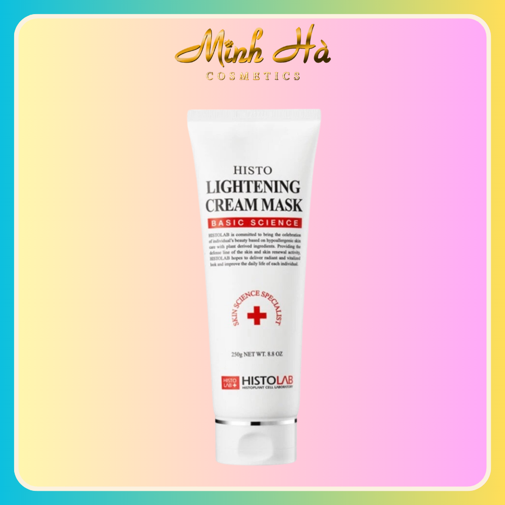Mặt nạ dưỡng trắng da Histolab Histo Lightening Cream Mask 250g làm dịu cung cấp dưỡng chất cho da