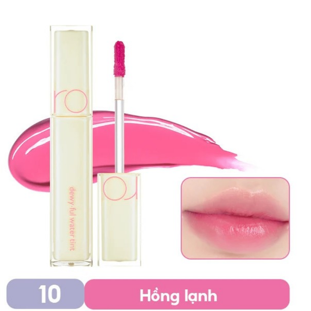 Son Romand Dewyful Water Tint 5g tint bóng siêu lì cho đôi môi căng mọng
