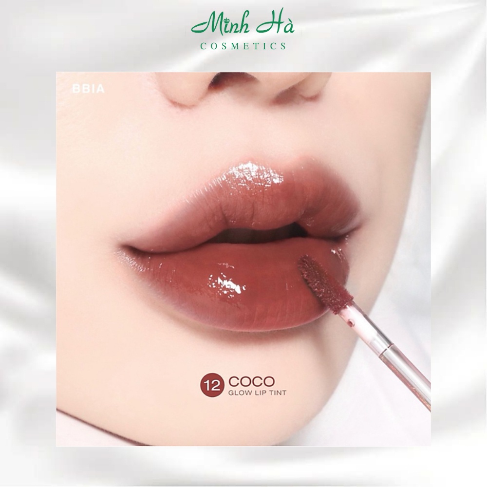 Son tint bóng Bbia Glow Lip Tint 3.2g màu sắc tươi sáng và bắt mắt không gây nặng môi