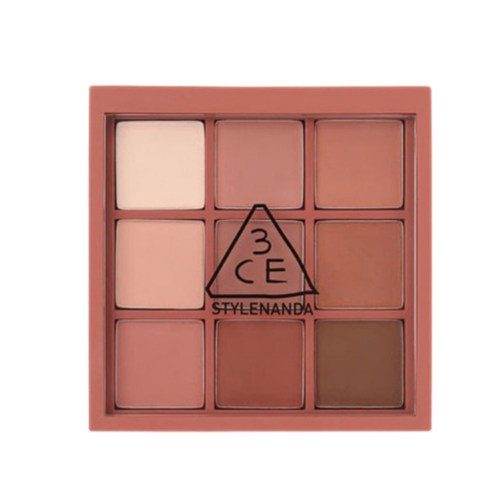 Bảng phấn mắt 9 ô 3CE Multi Eye Color Palette 8g thiết kế nhỏ gọn bám màu lâu trôi