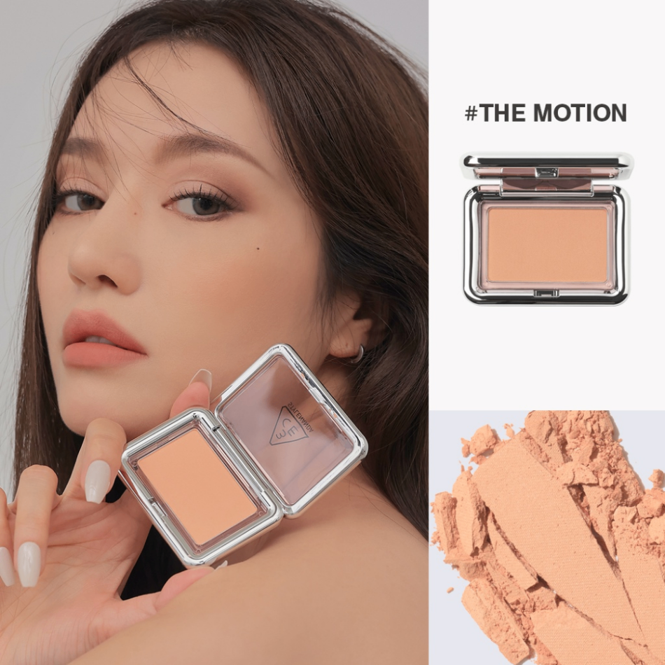 Phấn má hồng 3CE New Take Face Blusher chất phấn mịn lì lên màu chuẩn xác tự nhiên